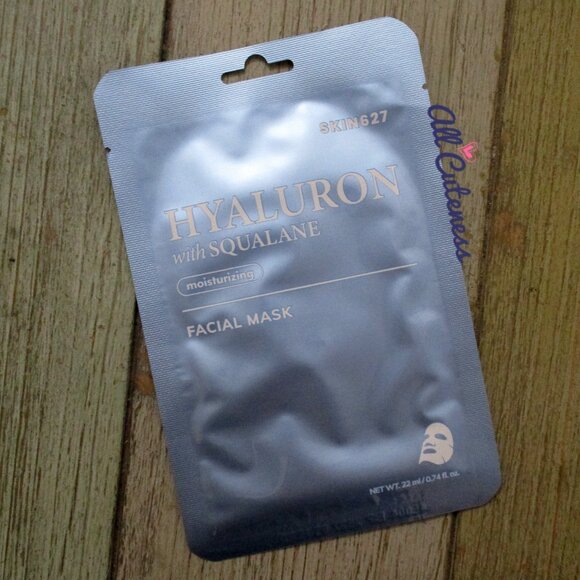 Skin627 Korean Facial Mask with Hyaluronic Acid and Squalane - Picture 1 of 2